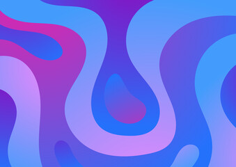 Fototapeta premium Gradient Smooth and Vibrant Color Background for Cover, Poster, Magazine, Book. 