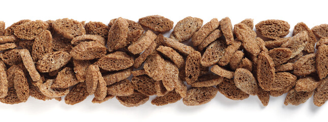 Rye bread crackers