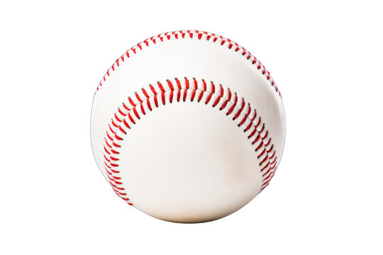 baseball isolated on white background. Generative AI