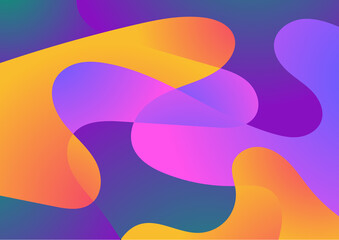 Gradient Smooth and Vibrant Color Background for Cover, Poster, Magazine, Book.
