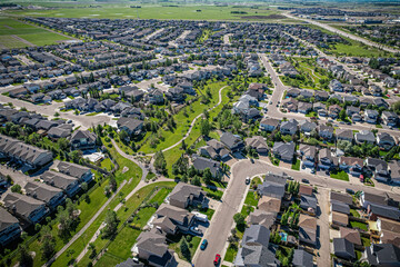 Whispers of Willowgrove: Aerial Splendor, Saskatoon, Saskatchewan