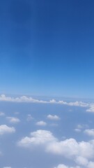 blue sky with clouds