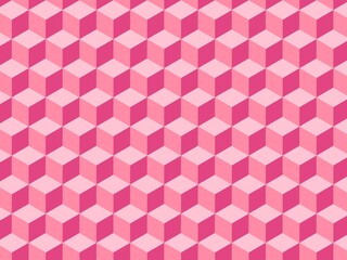seamless pattern with cubes