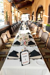 candles, napkins, and glassware on a table