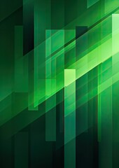 Fototapeta premium Abstract green background with modern corporate concep