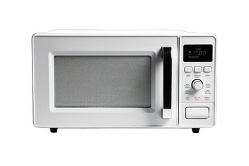 Microwave isolated on white background. Generative AI