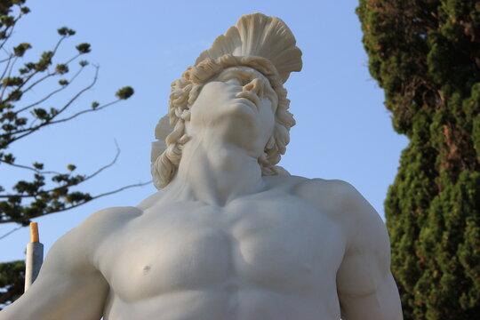 Achille bless&eacute;, Achilleion, Corfou