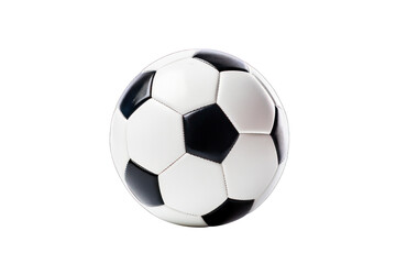 Fototapeta premium soccer ball isolated on white background. Generative AI