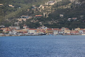 Fototapeta na wymiar Port de Paxos, Grèce