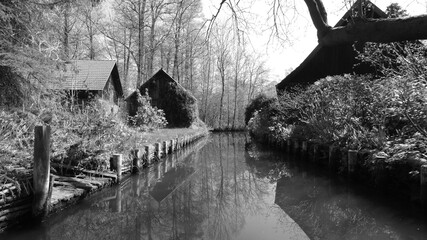 Unterwegs im Spreewald.