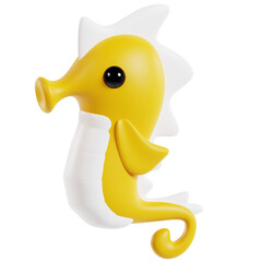 3D Ocean Animal Fish Coral Seahorse Whale © Tempcraft