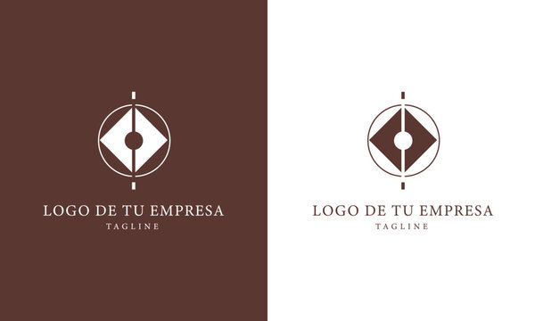 Logotipo Empresarial. Identidad Visual De Emprendimiento. Icono De Empresa. Diseño De Logotipo.