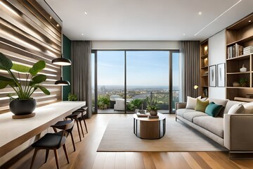 Fototapeta premium modern living room