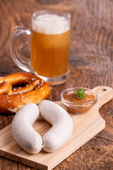 bavarian white sausages