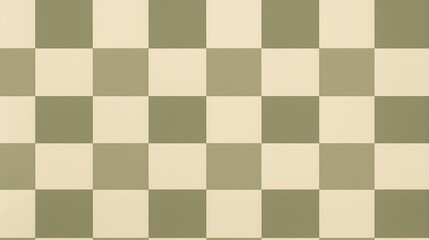 Checkerboard Pattern in Khaki Colors. Simple and Clean Background