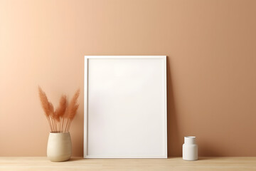 Frame Mockup - Clean Elegance, generative ai