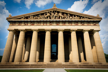 Naklejka premium Nashville Parthenon