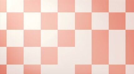 Checkerboard Pattern in Light Red Colors. Simple and Clean Background