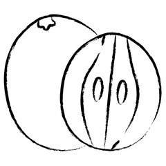 Hand drawn Chico cut icon