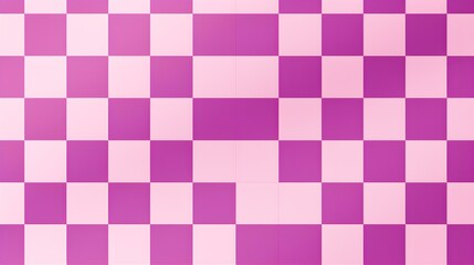 Checkerboard Pattern in Magenta Colors. Simple and Clean Background