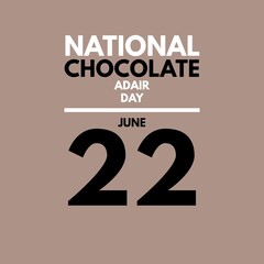 National chocolate Adair day June 22 international 