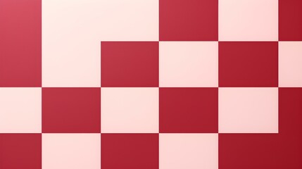 Checkerboard Pattern in Ruby Colors. Simple and Clean Background
