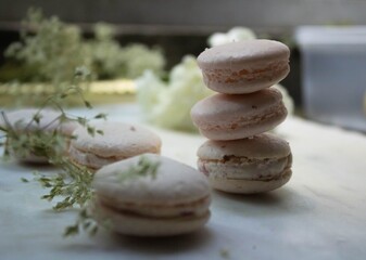 stack of macaroons
