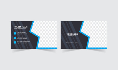 Modern and Simple Business card design 