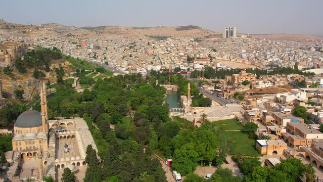 Balikligol is a historical and religious site located in Sanli urfa, Turkey. This sacred lake is home to legends and mythological stories.