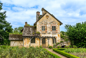 Marie Antoinette's summer palace at Versailles in Paris