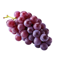 Fototapeta premium grapes bunch isolated on white background. Generative AI