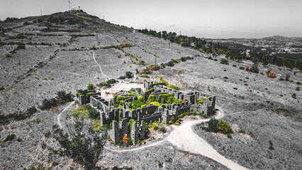 Ruínas Abandonado Sanatório Albergaria Grandella Desmoronamento Desabitado Destruído Obra...