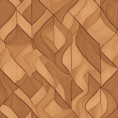 Abstract Geometric Wooden texture patterns background.