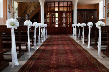 catholic wedding decor