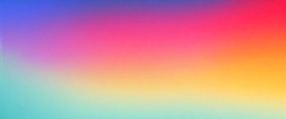 Gradient background with smoothly blended colors of blue, pink, orange, and yellow, creating a soft, dreamy effect in landscape orientation with more saturated colors on the right side.