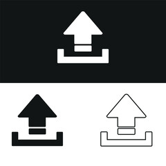 vector line icon in flat design with element for mobile concepts and web apps. Modern infographic logo and pictogram.