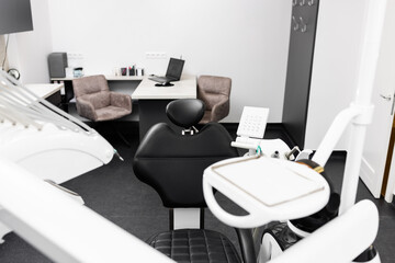 Sleek Minimalist Dental Clinic with Modern Equipment
