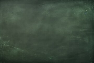 Abstract texture of chalk rubbed out on green blackboard