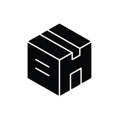 Package, Delivery - Real Estate related Glyph Icon - EPS Vector