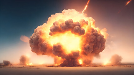 A big explosion