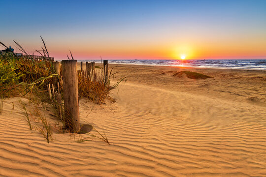 Galveston Beach Sunrise