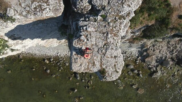 Hogklint in Gotland, Sweden by Drone