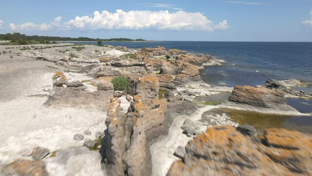Sigsarve in Gotland, Sweden by Drone 4