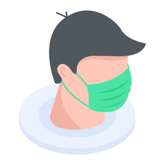 Set of Medical Equipment Isometric Icons 

