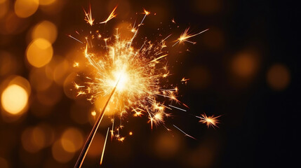 Enchanting Sparkler Spectacle