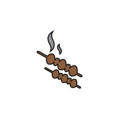 bbq vector type icon