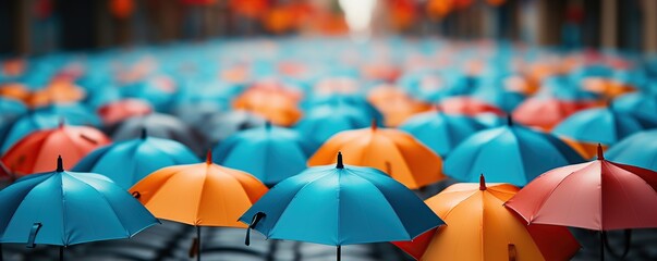 Fototapeta na wymiar colorful umbrella background