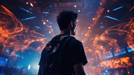 Basketball player, Close up shot, Generative AI