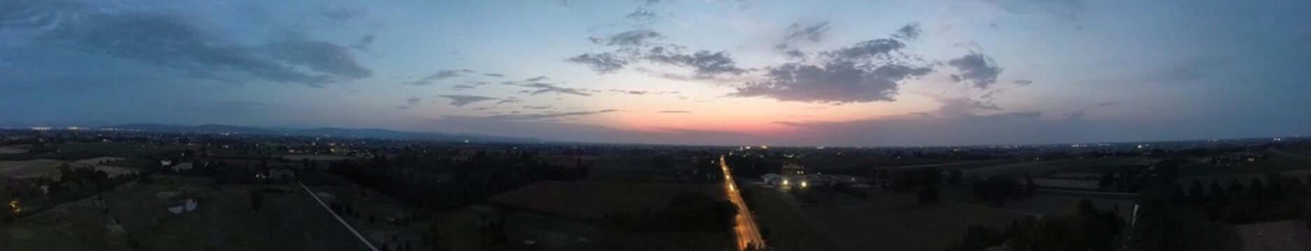 sunset on my way