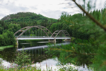 bridge over the river